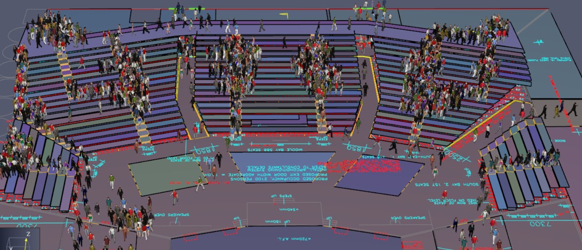 Fire Safety Engineering framework chart for building compliance evacuation modelling